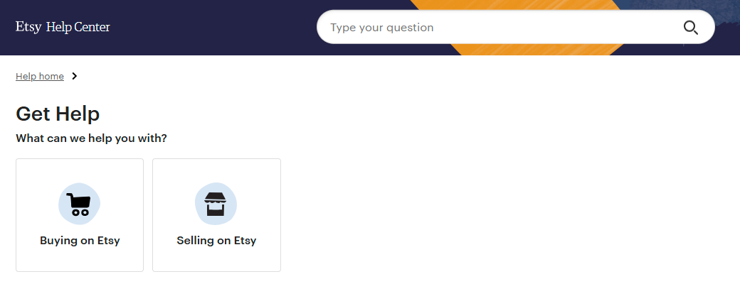 Etsy customer support